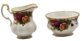Royal Albert Old Country Roses Creamer and Open Sugar Bowl FAST Shipping - £29.79 GBP