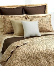 Ralph Lauren Desert Retreat Solid Brown Linen Euro Shams and King Bed-Skirt - £143.88 GBP