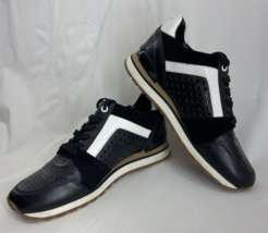 Michael Michael Kors Billie Trainer Sneaker Shoes Womens Size 9 M Black - £41.09 GBP