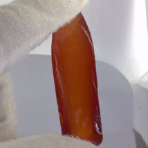 Padparadscha Orange Sapphire # 55 Lab Created Half Boule Corundum 27.2 gram - £57.28 GBP