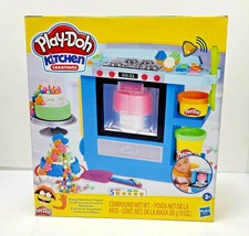 Play-Doh Kitchen Creations Rising Cake Oven Playset Baking 5 Colors Ages 3+ NEW - £12.00 GBP