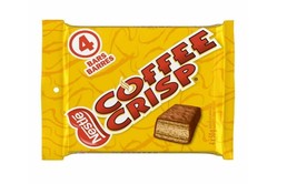 4 NESTLE COFFEE CRISP FULL SIZE CHOCOLATE BARS - MADE IN CANADA - £13.23 GBP