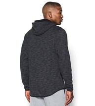 Under Armour Men&#39;s SC30 Essentials Full Zip Hoodie Black/Black Sweatshirt - £78.30 GBP