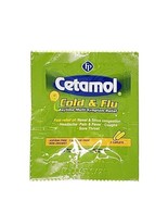 CETAMOL COLD AND FLU DAYTIME ( 51 PKS) ,SORE THROAT RELIEF - FREE SHIPPING - £33.09 GBP