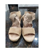 Sonoma Beige Women Suede Leather Flip -Flops Open Toe Casual Sandals Siz... - $34.63 CAD