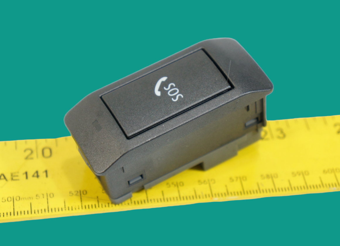 2002-2008 bmw e65 e66 745li upper ceiling sos emergency call switch butt... - $19.87