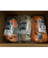 The Big One Oversized Plush Throw Blankets Halloween Print Editions 5’x6... - $49.49