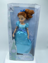 Disney Store Classic Wendy Peter Pan Doll Barbie Doll Blue Nightgown - £22.76 GBP