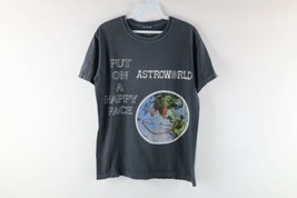 Astroworld Travis Scott Mens Small Faded Spell Out Double Sided Tour T-Shirt - £54.49 GBP