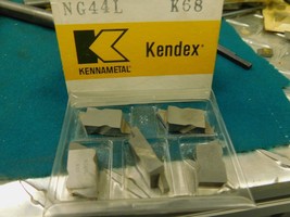 5 Kennametal Top Notch NG 44L K68 1/8&quot; Wide Carbide Grooving Inserts - $29.65
