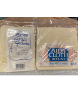 2 Packs Aida Cloth 14 Count Cross Stitch Fabric Ivory *NEW* ppp1 - $226.56 MXN