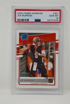 Authenticity Guarantee 
2020 Panini Donruss #301 Joe Burrow Rated Rookie  PSA... - £353.32 GBP