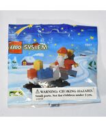 New Sealed Bag 1995 Vintage LEGO System 1807 SANTA CLAUS Sleigh Denmark ... - $24.75