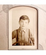 Real Photo Signed By Artist In Stand Up Envelope Frame Sepia Tone c1920s... - $39.99