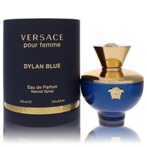 Versace Pour Femme Dylan Blue Perfume By Versace Eau De Parfum Spray 3.4 oz - $67.75