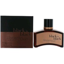 Black is Black Modern Oud by NuParfums, 3.4 oz Eau De Toilette Spray for Men  - £26.44 GBP