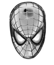 Marvel Comics Amazing Spider-Man Mask Head Metal Pewter Lapel Pin NEW UNUSED - $5.94