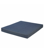 Memory Foam Dog Bed Waterproof Case Washable Durable Denim Cover Blue - £51.54 GBP