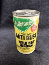 Vintage PRESTONE Anti Rust Cooling System 11 oz. Plastic Bottle Yellow - £9.38 GBP