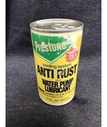 Vintage PRESTONE Anti Rust Cooling System 11 oz. Plastic Bottle Yellow - £9.34 GBP