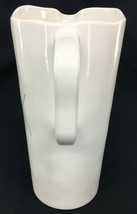 Rae Dunn Melamine Pitcher Carafe DRINK Ivory Mint Green LL by Magenta EUC - £15.85 GBP