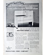 Perfection Stove Company Modern High Power Burners 1936 Vintage Print Ad - $13.60 CAD
