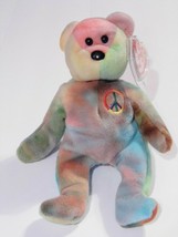 Ty Beanie Baby Peace No # Tush, Mint Tag w/Tag Protector, PVC Pellets #PB257 - £15.93 GBP