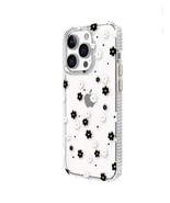  Black &amp; White Ditsy Floral Phone Case for iPhone 14 Pro - $19.21 CAD