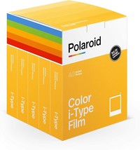 40X Film Pack (40 Photos) For Polaroid Instant Color I-Type Film (6010). - £60.54 GBP