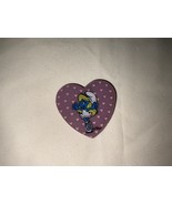 Vintage 1983 Wallace Berrie Smurfette Heart Eraser Taiwan - $146.11 MXN