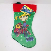 Vintage 1998 Rugrats Christmas Stocking Angelica 14&quot; New W/ Tags Nickelodeon - £19.70 GBP
