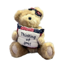 Boyds Bears Cher N. Hugs Thinking of You jointed plush teddy bear 8&quot; VINTAGE - £13.27 GBP