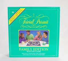 VTG 1992 Sealed Trivial Pursuit Family Edition Master Game Sealed - $44.54