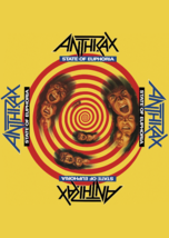 ANTHRAX State of Euphoria FLAG CLOTH POSTER BANNER CD Thrash Metal - £15.96 GBP