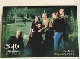 Buffy The Vampire Slayer Trading Card #2 Sarah Michelle Gellar James Marsters - £1.55 GBP