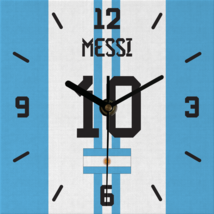 Wall Clock Canvas - Argentina MESSI - $27.61+