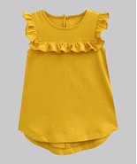 MSRP $20 A.T.U.N. Mustard Flow Sleeveless Midge Tunic Mustard Size 4/5Y ... - €7,32 EUR