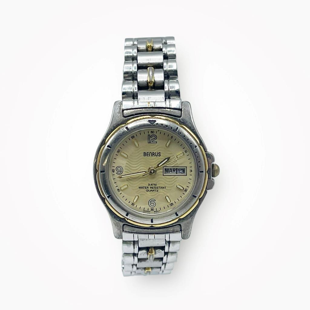 Benrus Ladies Analog Quartz Watch New Battery and 50 similar items