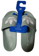 Womens Size 7 Womens Adidas Slides Adilette Lite W Sandals Seafoam Green NEW - £25.05 GBP