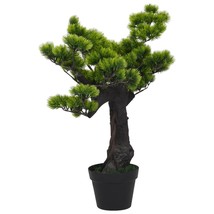 Artificial Pinus Bonsai with Pot 70 cm Green - £46.70 GBP