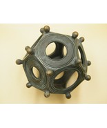 Custom made resin replica of Roman Dodecahedron. Natural size. Decoration - $44.55