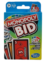 Monopoly Bid Game, Quick-Playing Card Game for 4 Players Sealed - £5.51 GBP