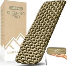 Tame Lands Sleeping Pad For Camping Ultralight Backpacking, Sleeping Mat... - £31.96 GBP