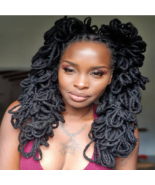 Human Hair Dyeable and Bleachable Natural Black Dreadlocks | Bundles of ... - $60.49 CAD+