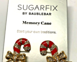 Sugarfix by Baublebar Memory Cane CANDY CANE Christmas Earrings NEW - £8.73 GBP