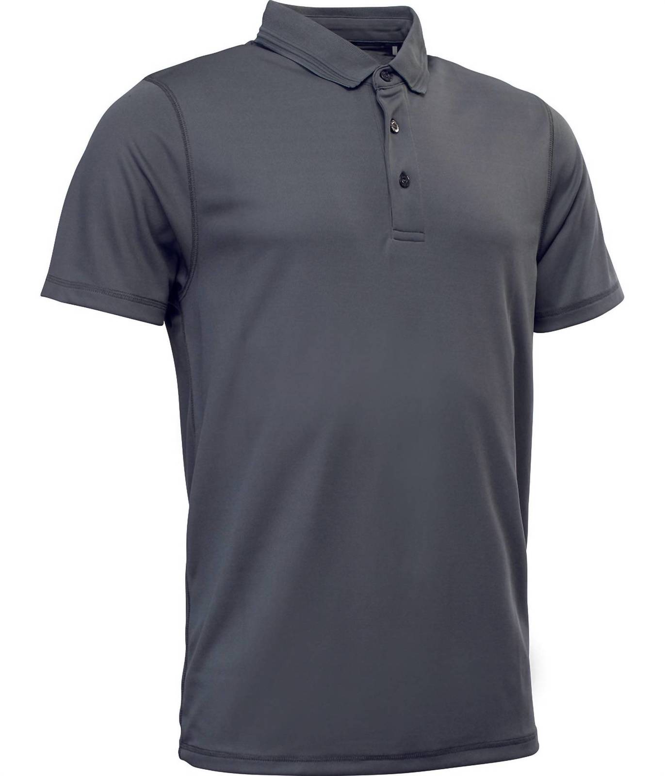 Abacus Sportswear Us clark men’s golf polos in Dark Grey