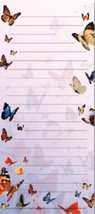 LEANIN TREE Butterflies and More Butterflies~Magnetic List NotePad~#61577 - $9.66
