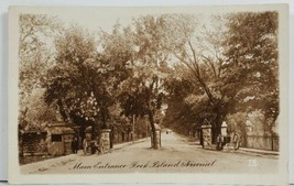 Rppc Illinois Entrance Rock Island Arsenal Postcard O13 - $14.95