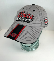 CHASE Coors Light Sterling Marlin NASCAR #40 Vintage Fan Baseball Hat Ca... - $11.83