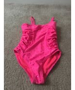 Old Navy Girls Polka Dot SwimSuit High Coverage Size XS Pink - $38.61 CAD